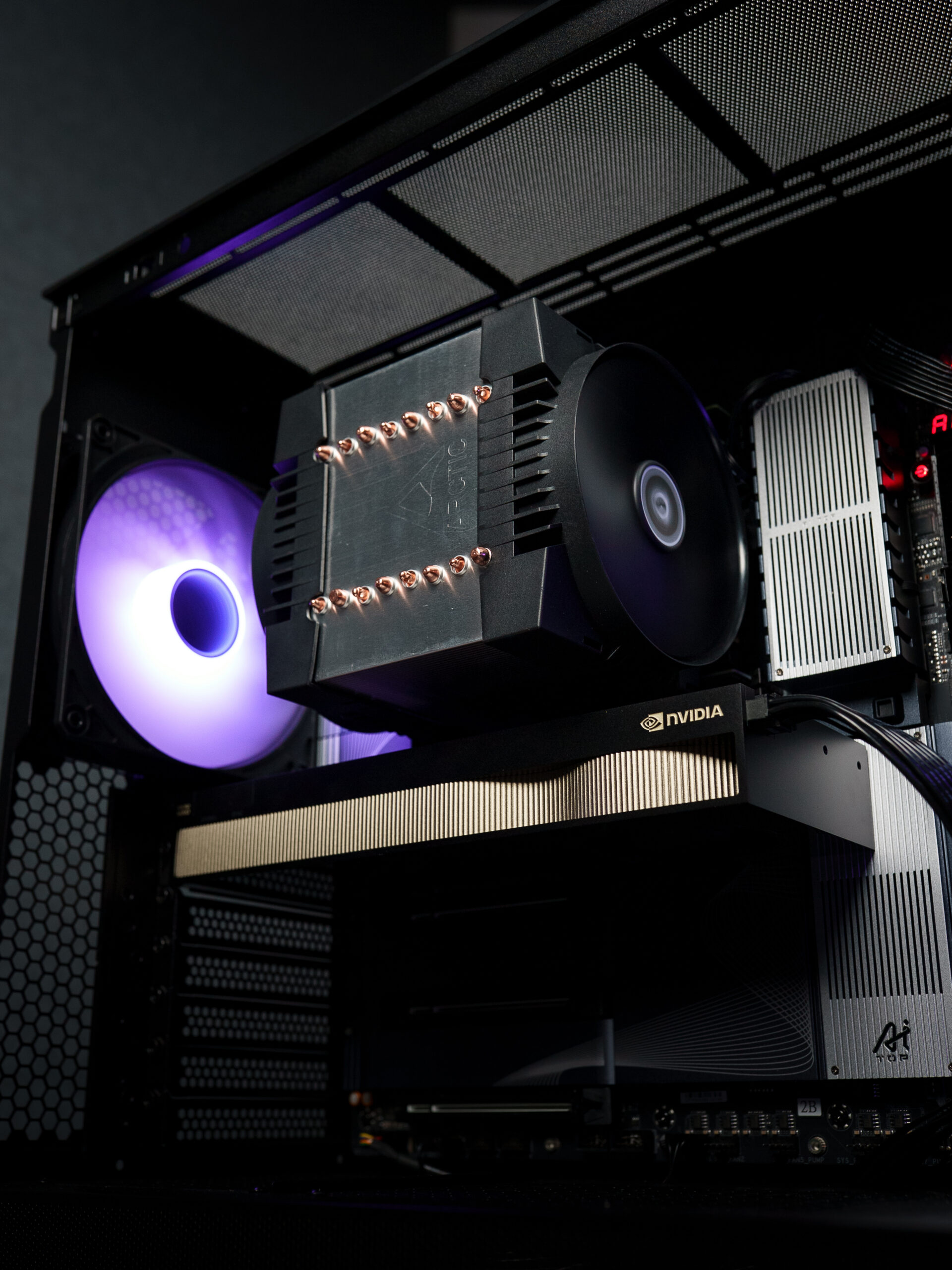 Dreamcore custom PC with premium lighting and components