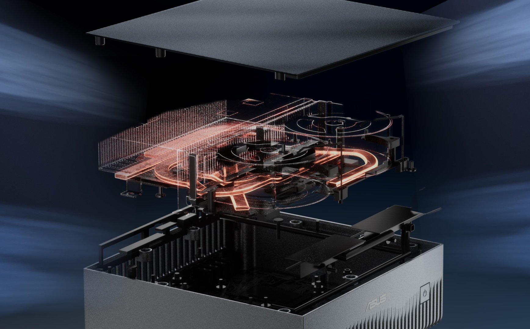 ASUS Ascent GX10 cooling design