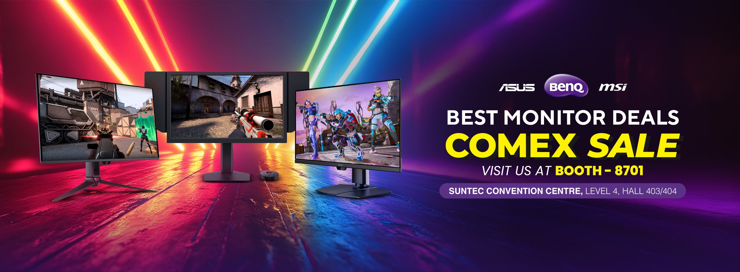 MSI Gaming Monitors now available at Dreamcore