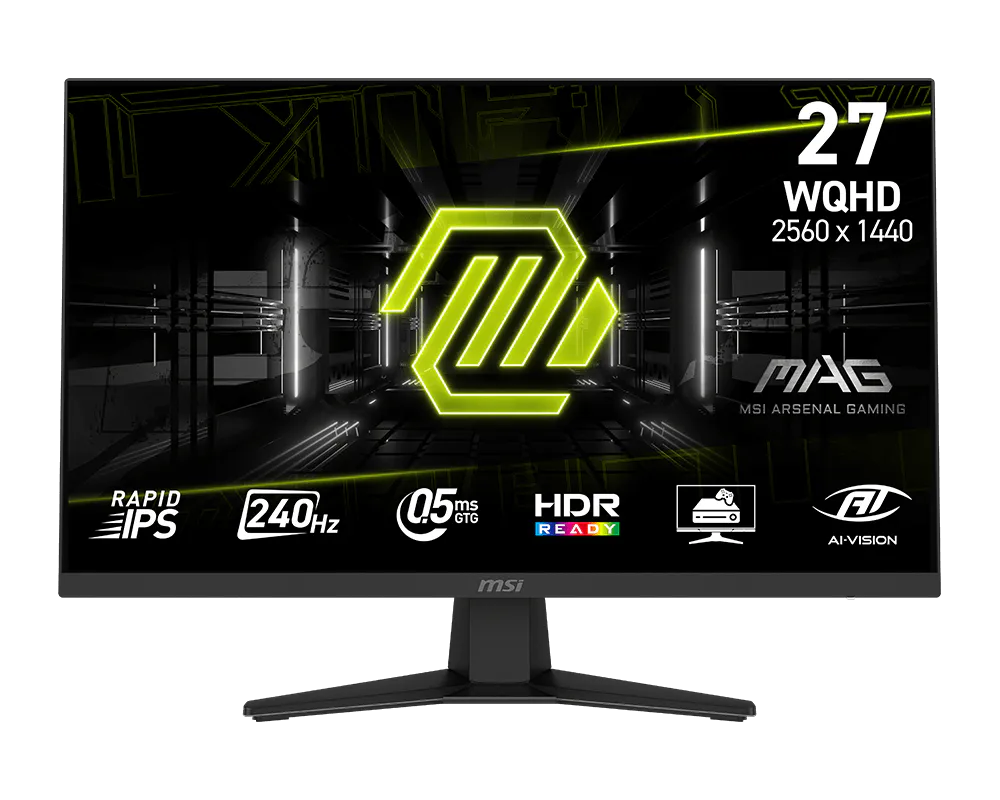 MSI MAG 274QF X24 / 27" / 1440P / 240Hz / Rapid IPS