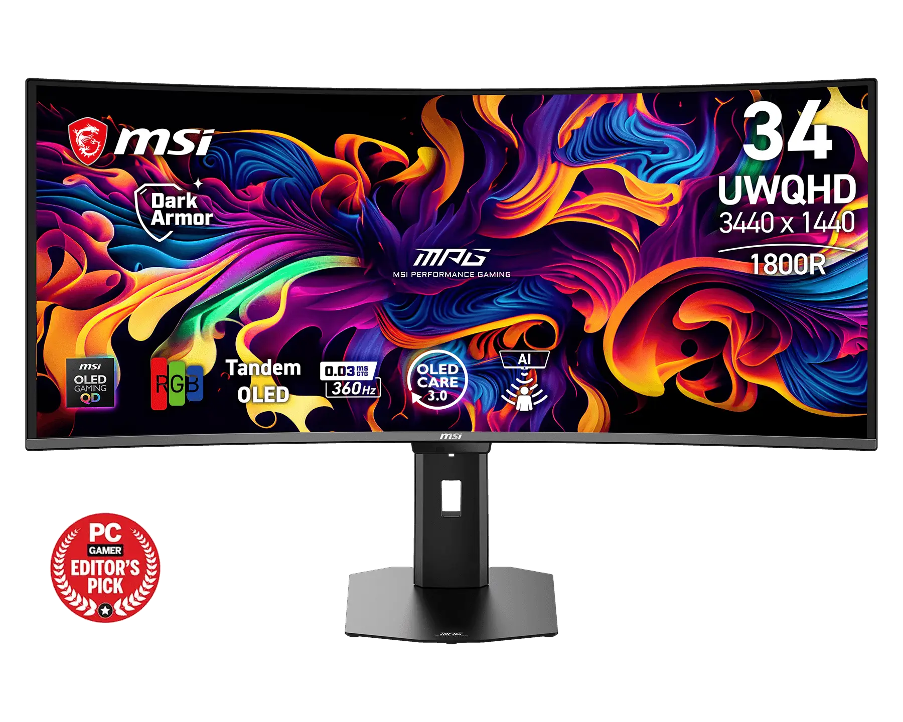 MSI MPG 341CQR QD-OLED X36 / 34