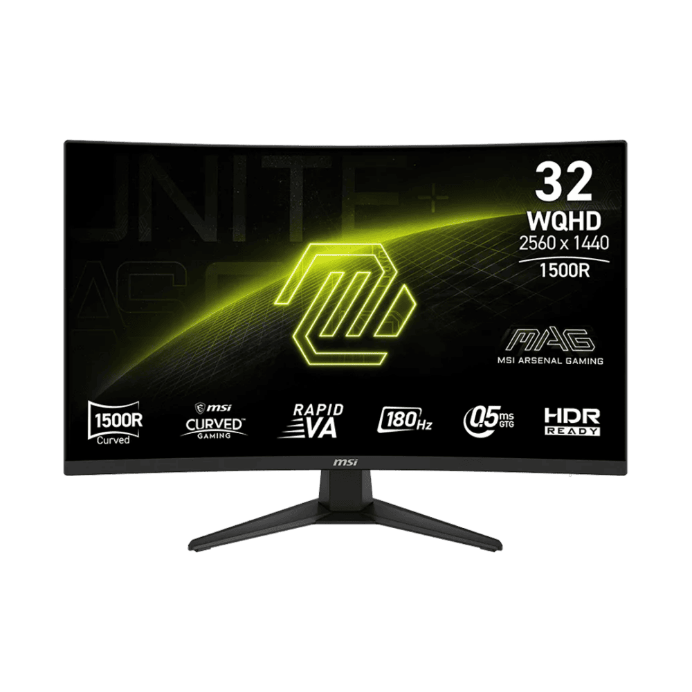 MSI MAG 321CQF E18 / 31.5" / 1440P / 180Hz / Rapid VA