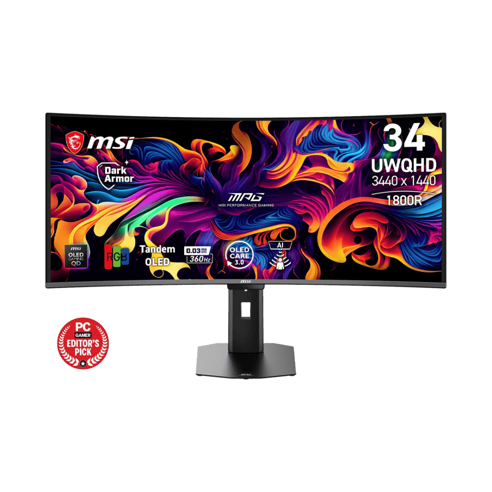MSI MPG 341CQR QD-OLED X36 / 34" / UW 1440P / 360Hz / QD-OLED