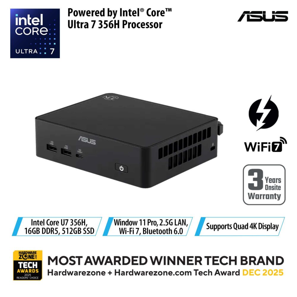 ASUS NUC 16 PRO ULTRA 7-356H
