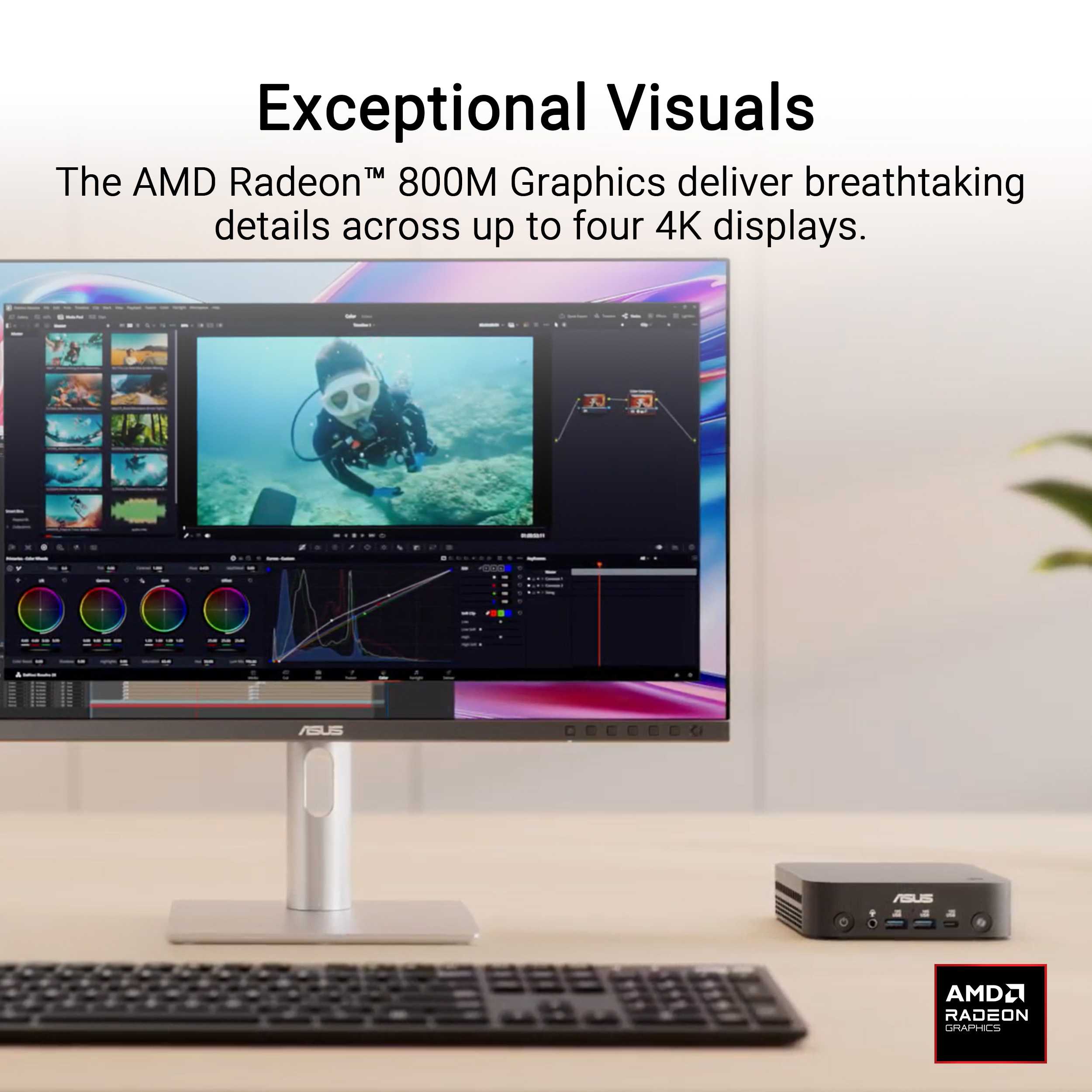 ASUS ExpertCenter PN55 / AMD Ryzen AI 7 445 / 32GB / 1TB / Windows 11 Pro 5 ASUS ExpertCenter PN55 / AMD Ryzen AI 7 445 / 32GB / 1TB / Windows 11 Pro