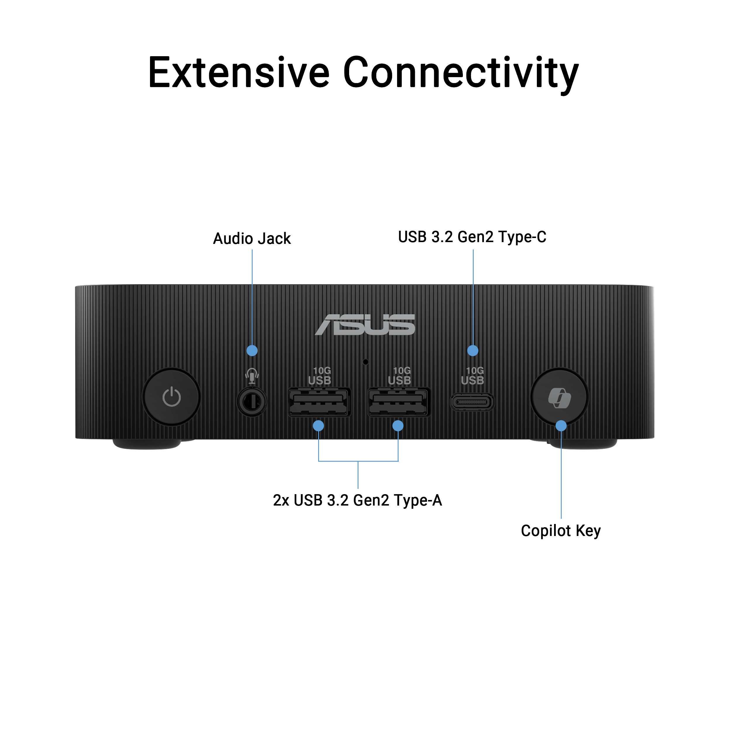 ASUS ExpertCenter PN55 / AMD Ryzen AI 7 445 / 32GB / 1TB / Windows 11 Pro 8 ASUS ExpertCenter PN55 / AMD Ryzen AI 7 445 / 32GB / 1TB / Windows 11 Pro