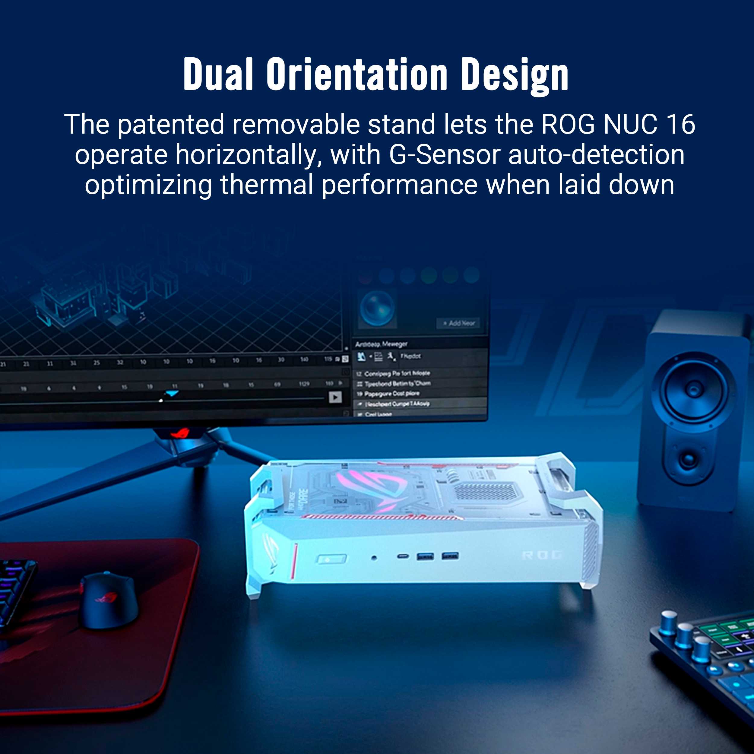 ASUS ROG NUC / Intel Core Ultra 9 290HX / RTX 5070 Ti / 32GB / 1TB / Windows 11 Home / White 7 ASUS ROG NUC / Intel Core Ultra 9 290HX / RTX 5070 Ti / 32GB / 1TB / Windows 11 Home / White
