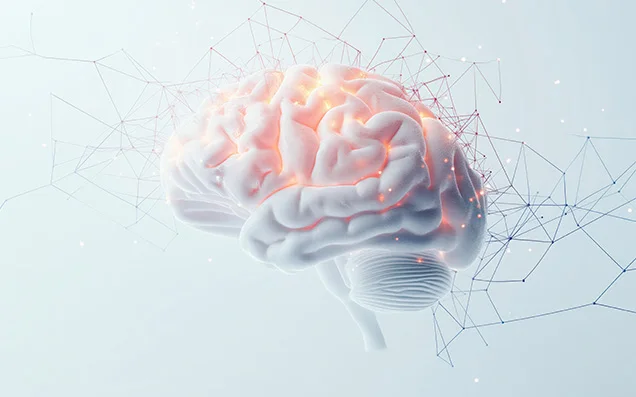 Neural network representing local AI inference